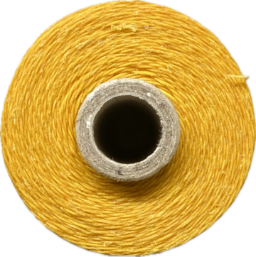 Hanfgarn (Hemp), gelb, gewachst (50g Rolle)