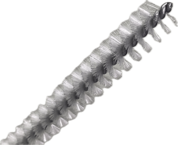 Brush for blowpipe and drones