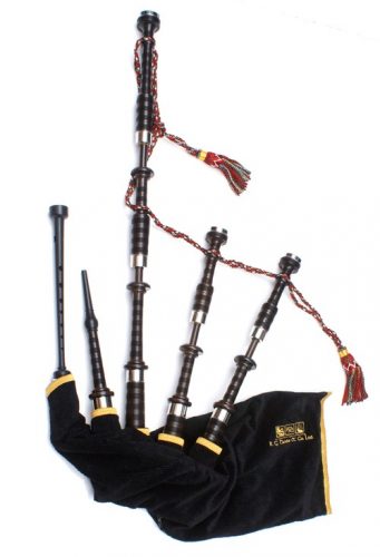 Great Highland Bagpipe - RG Hardie Mod.01AB Plain Nickel