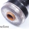 Before using R. G. Hardie & Co. Bagpipe Metal Polish and Sealant